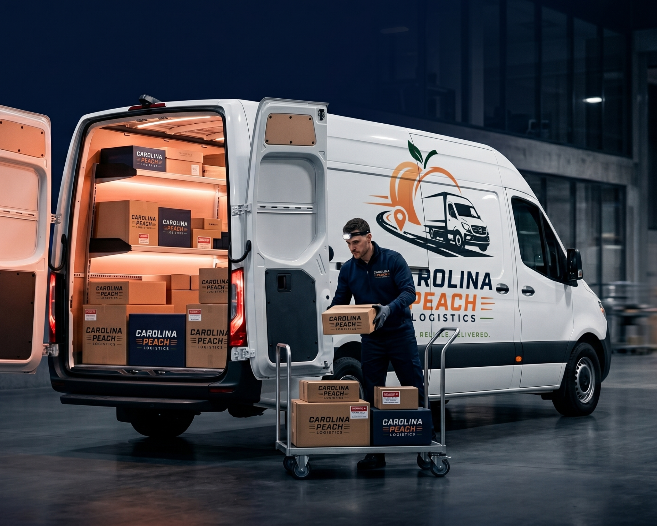 Real-time delivery tracking on laptop and mobile