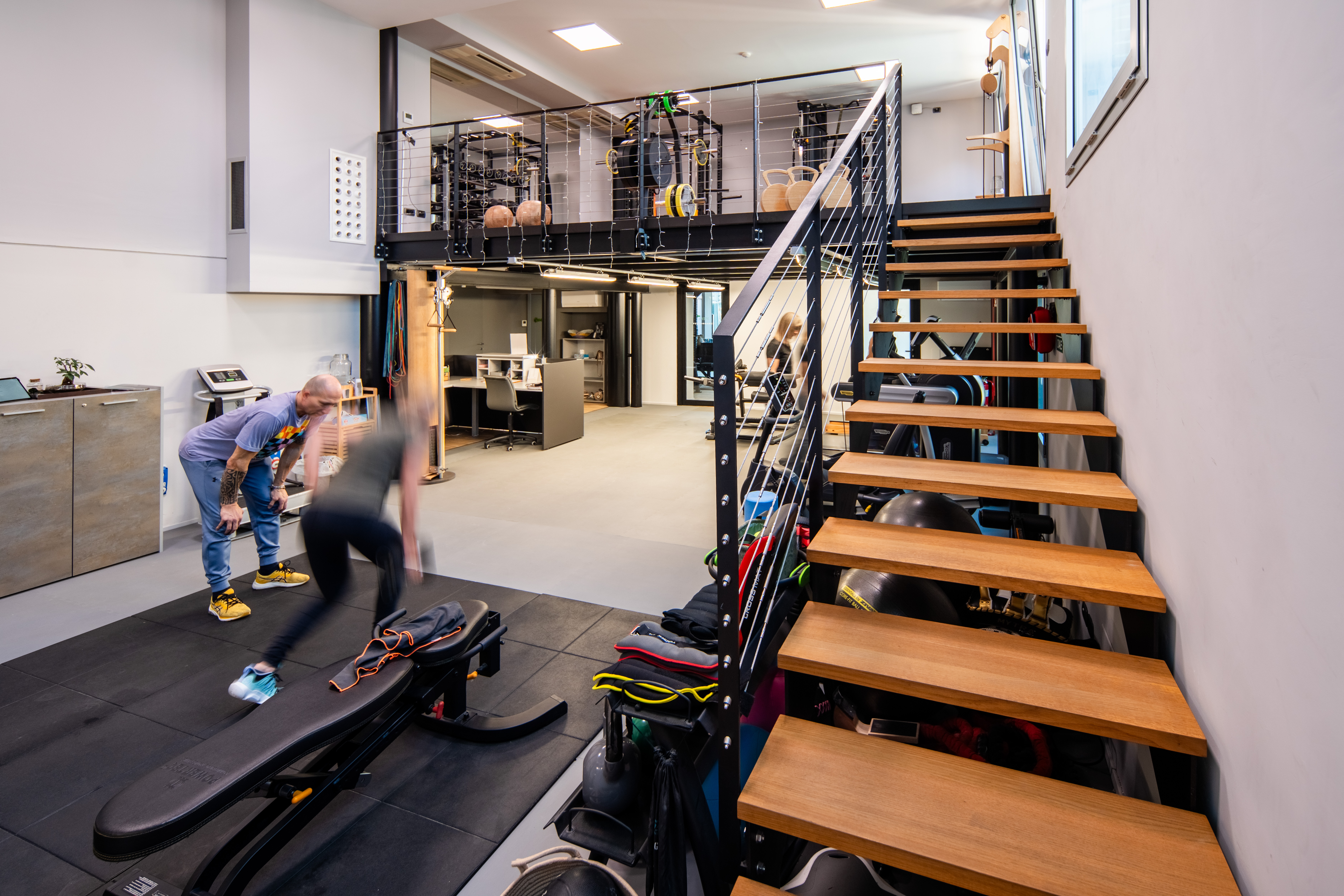 Interno AEVUM Performance — spazio boutique fitness Alba