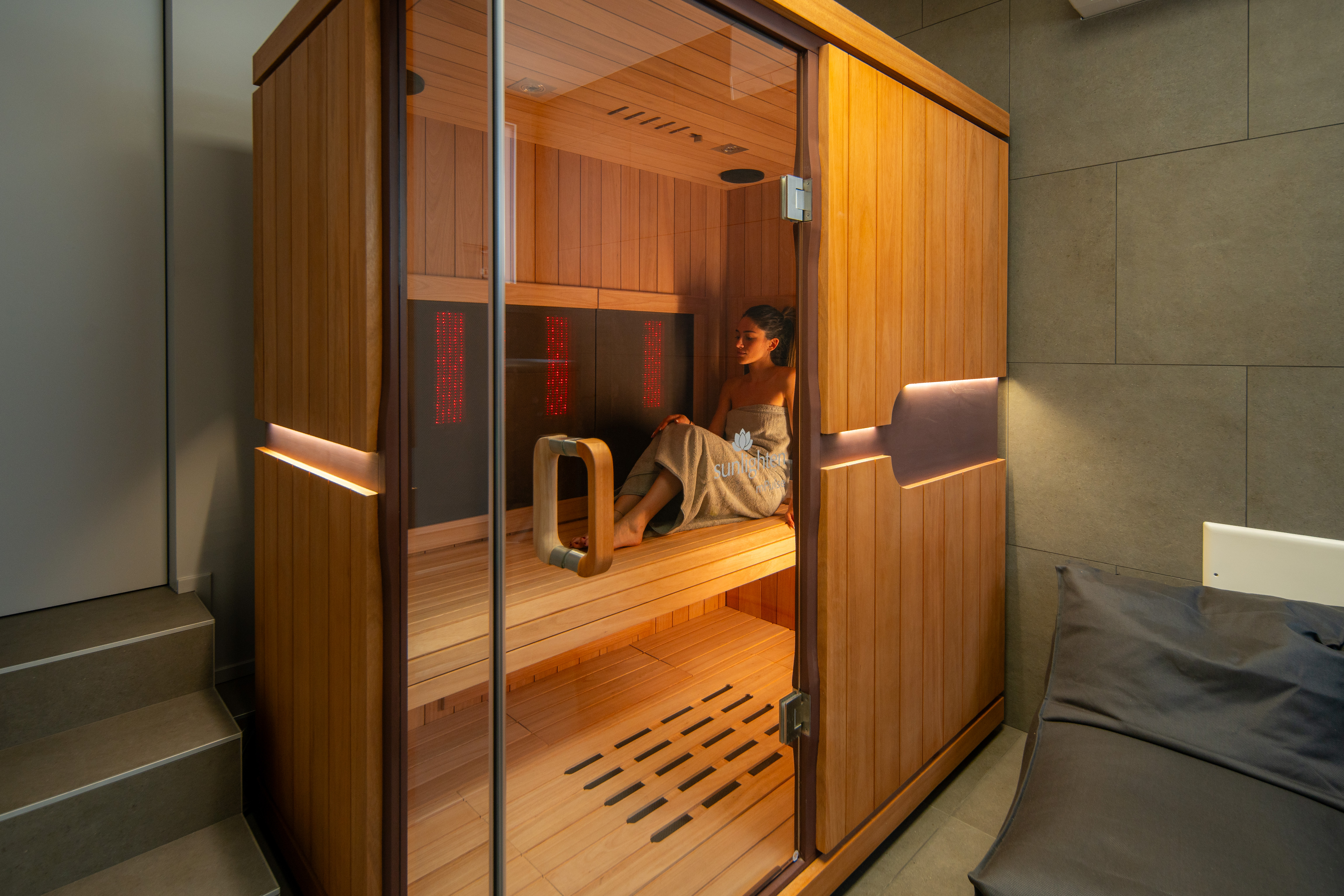 Area sauna recovery