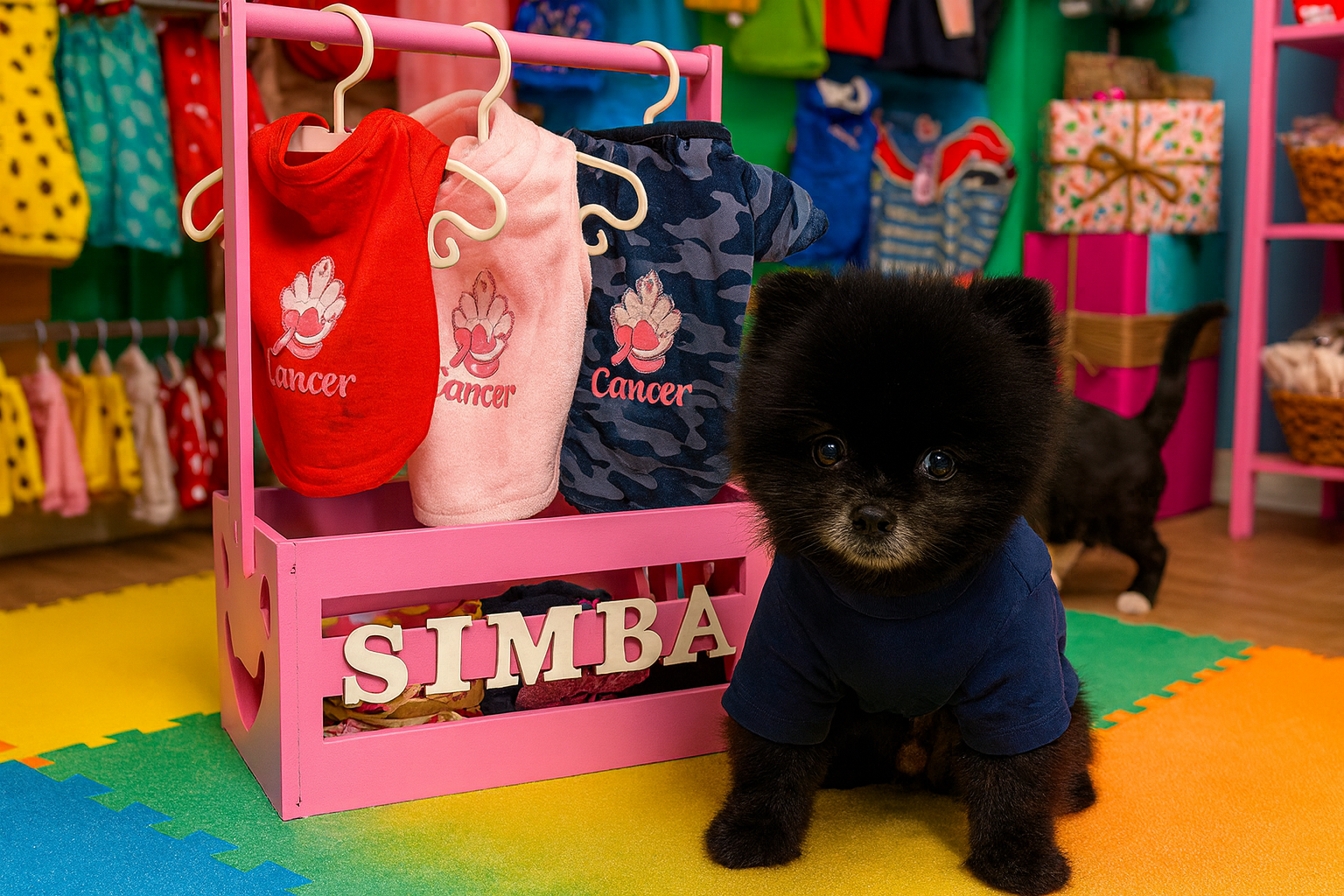 Woman smiling and hugging dog in sunlight