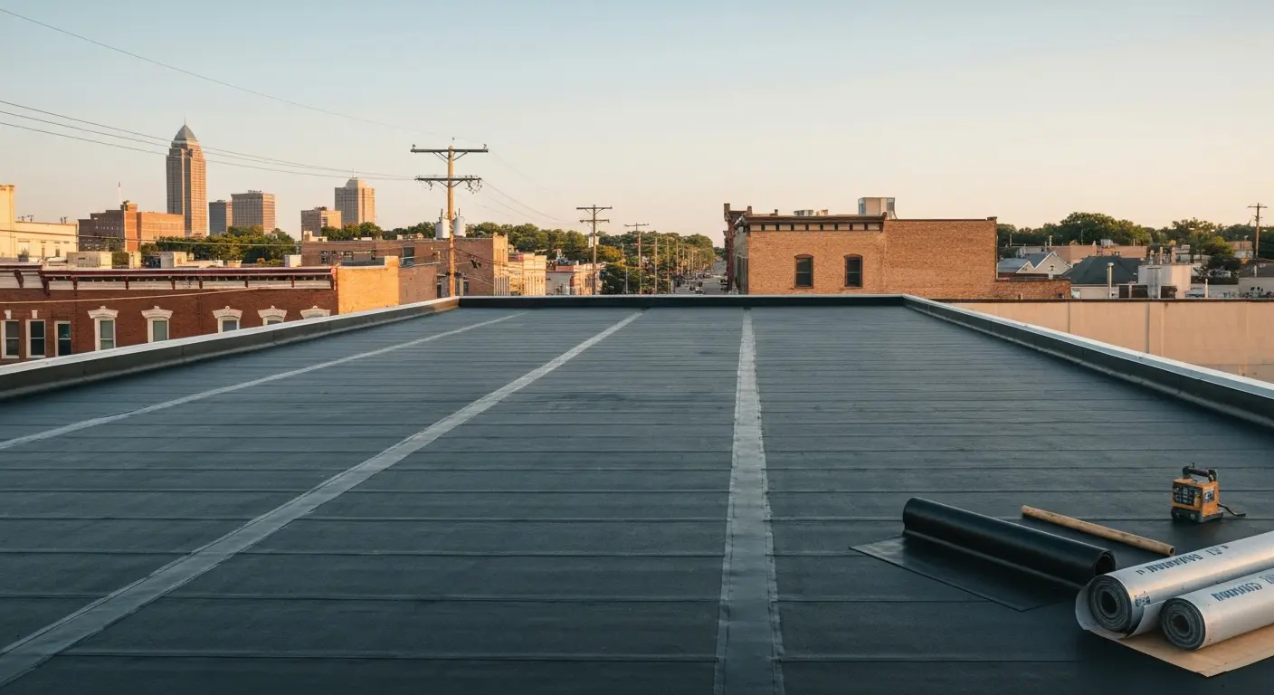 Flat roof replacement