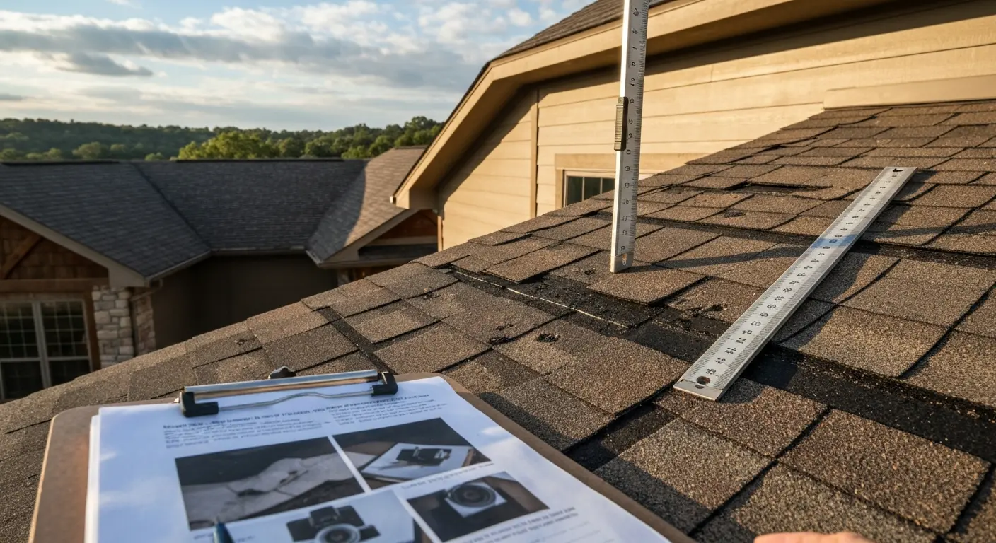 Storm damage inspection