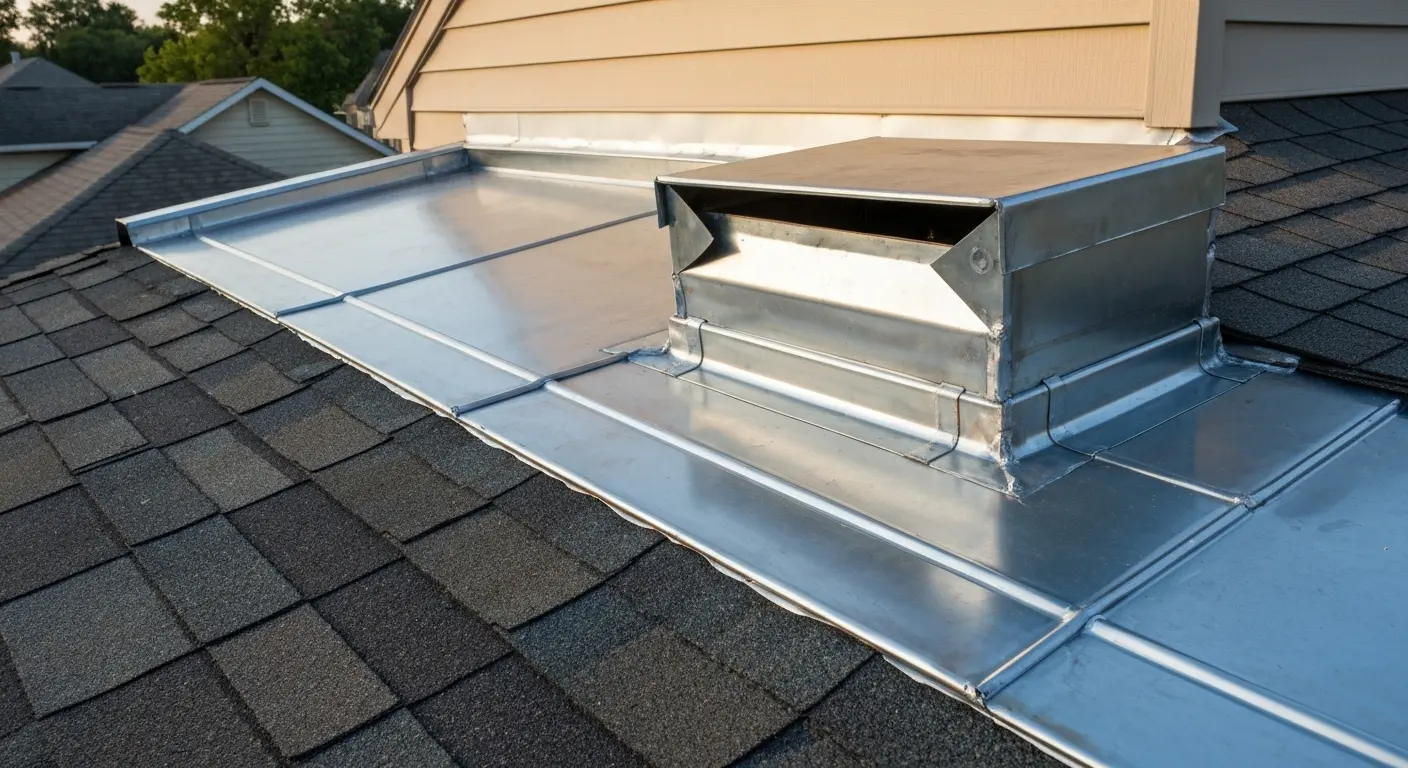 Roof repair work