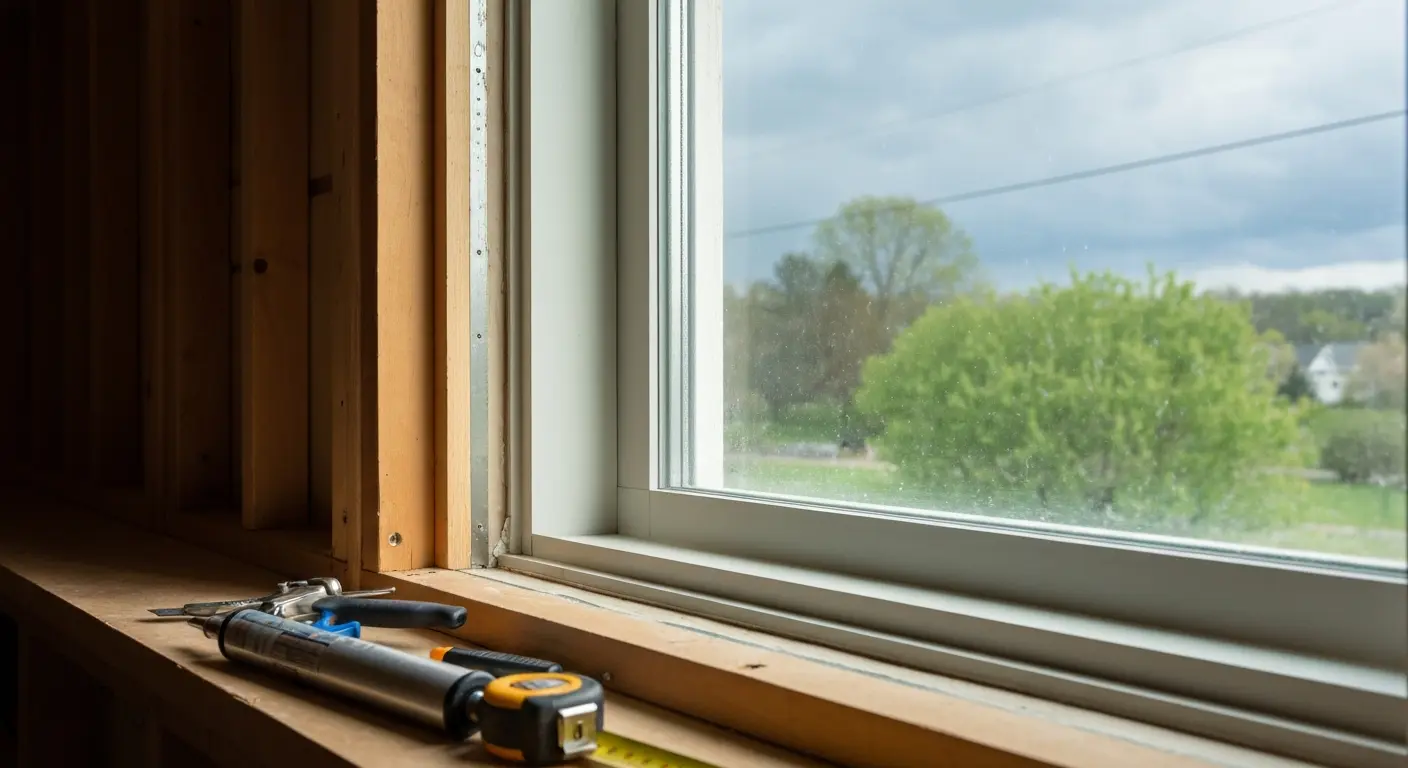 Broken window repair