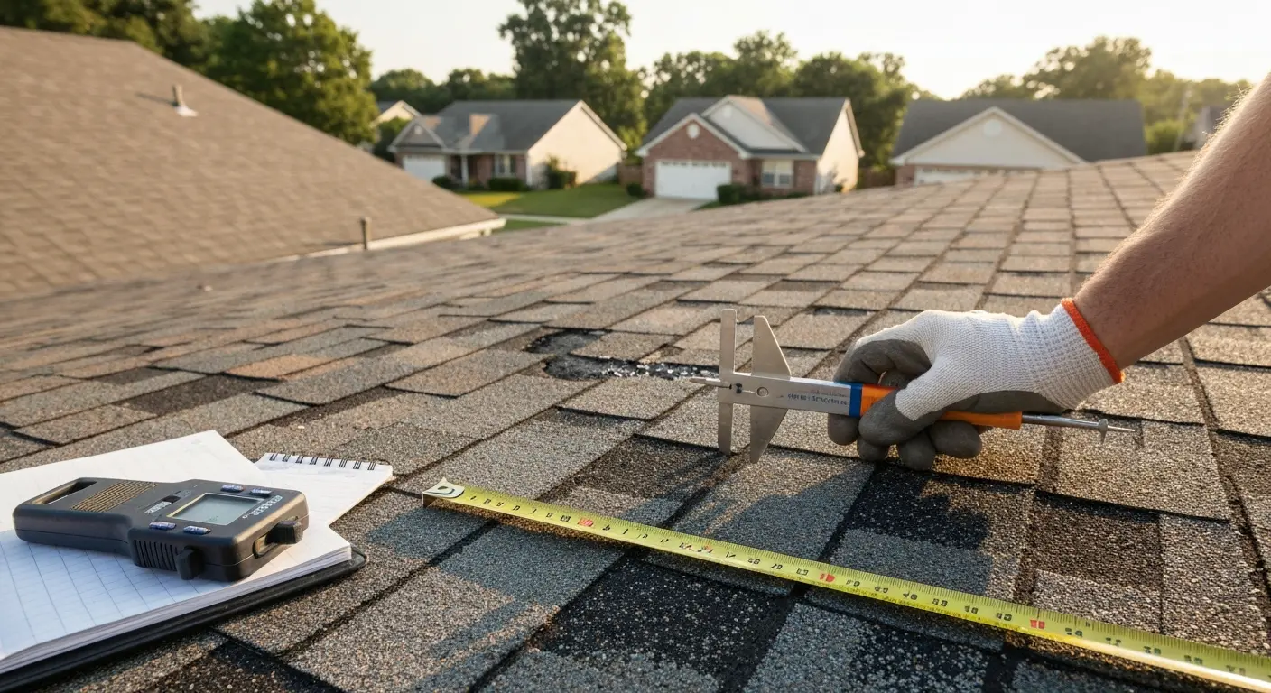 Storm damage inspection documentation