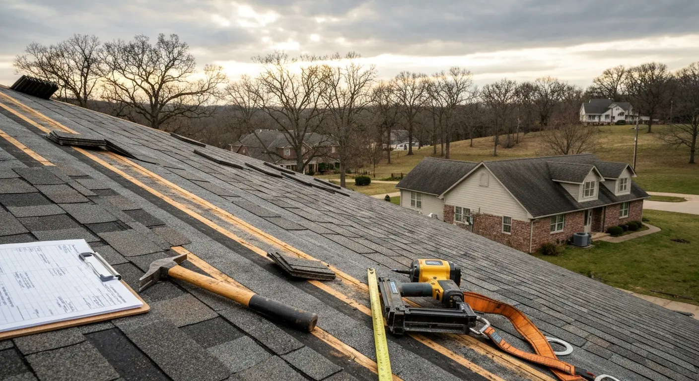 Emergency roof repair