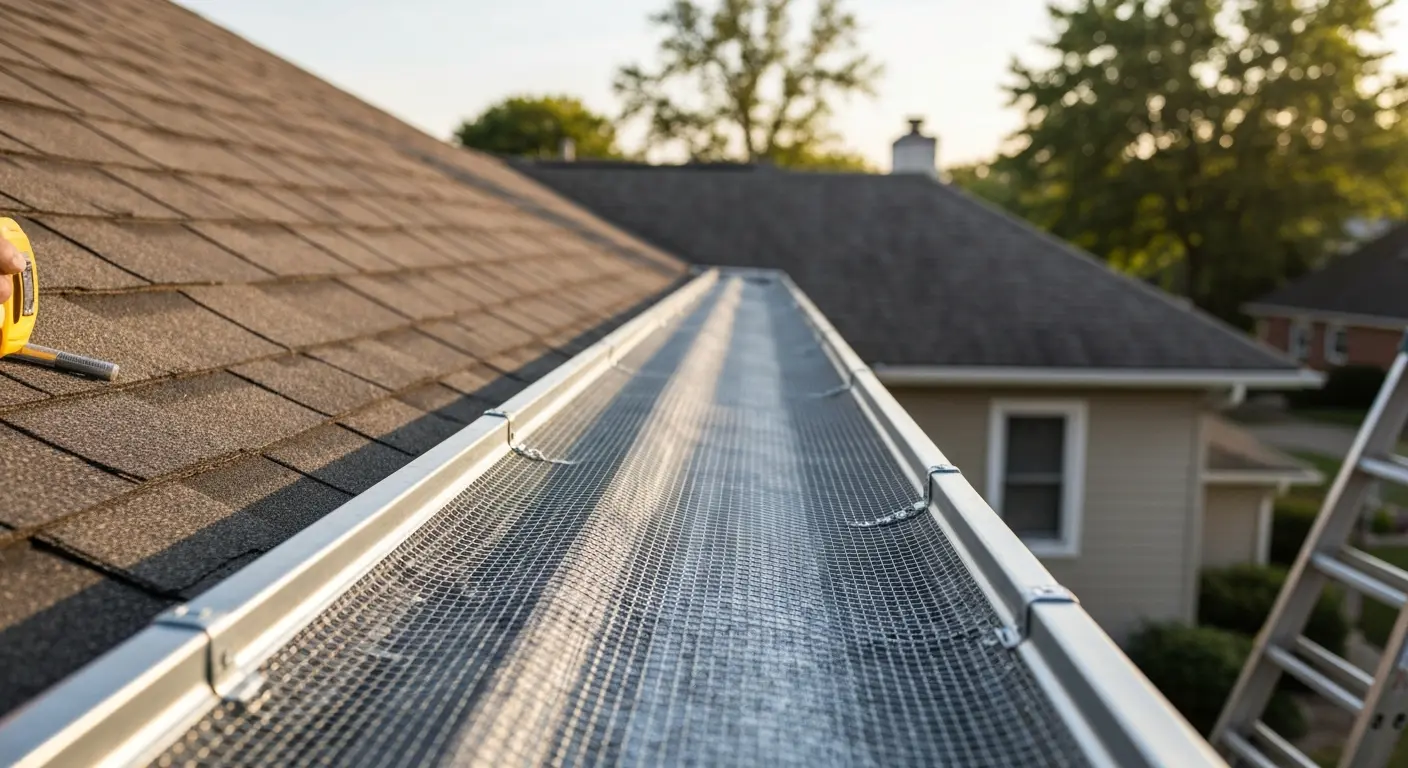 Gutter guard installation
