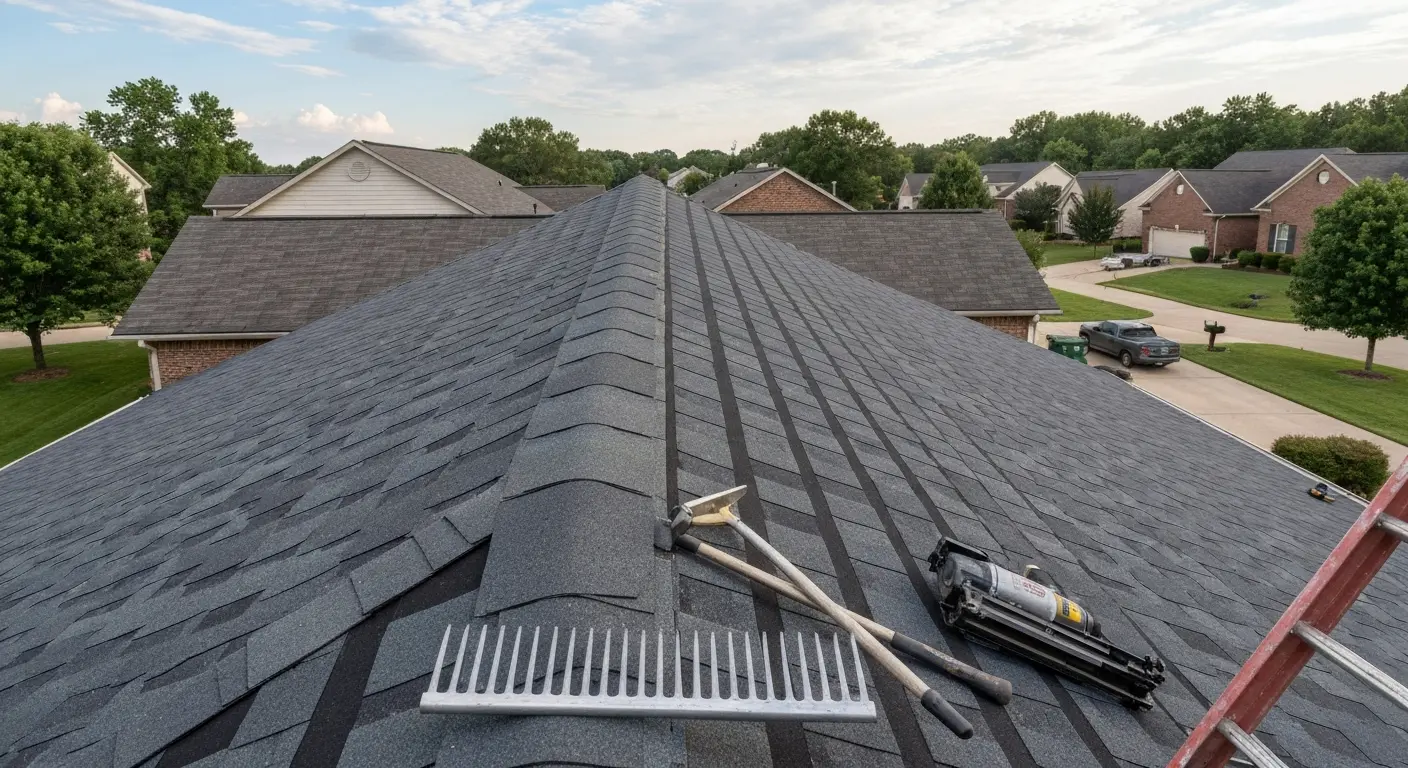 Residential roof replacement