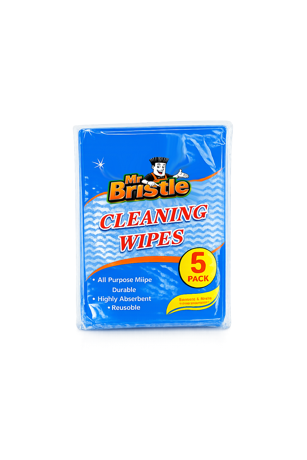 Mr Bristle 5 Pack Cleaning Wipes Zimbabwe