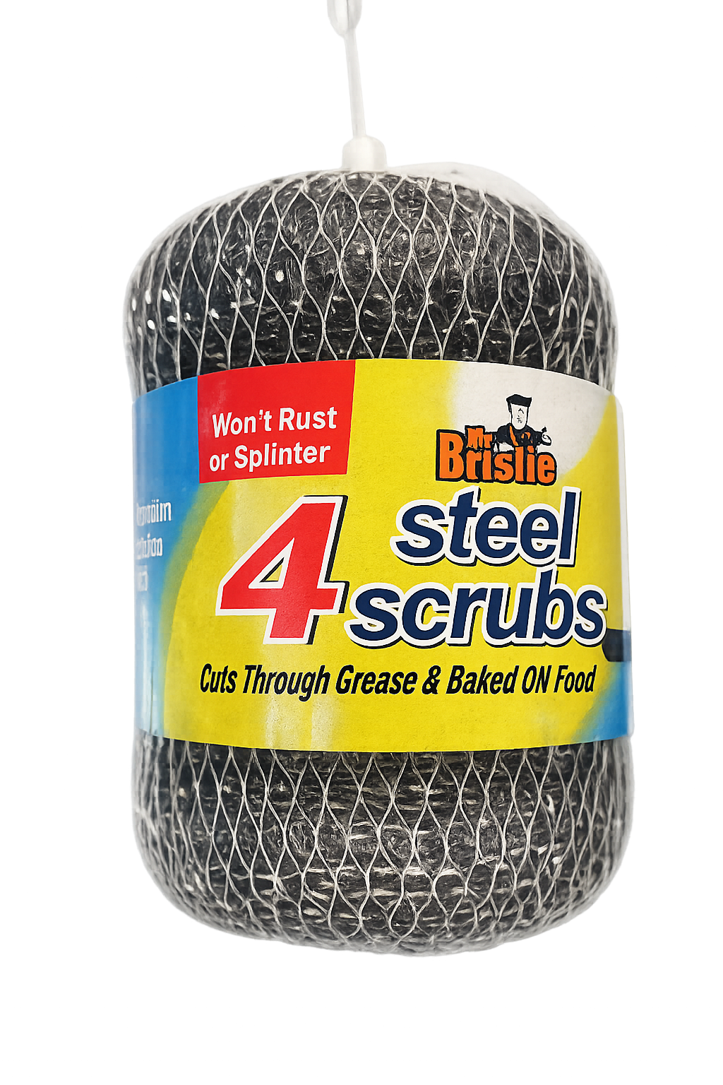 Mr Bristle 4 Pack Galvanized Mesh Scourer Zimbabwe
