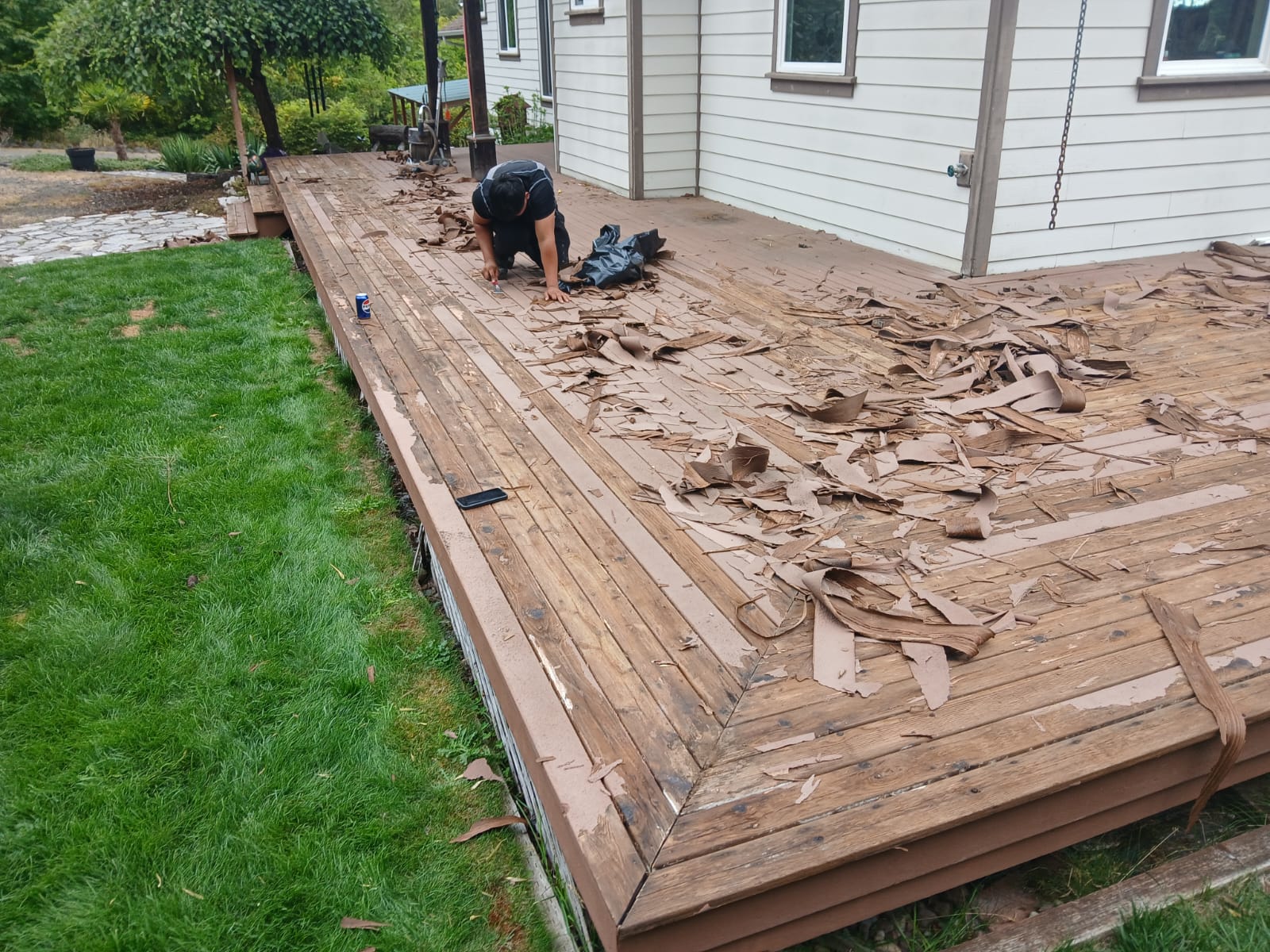 Deck restoration