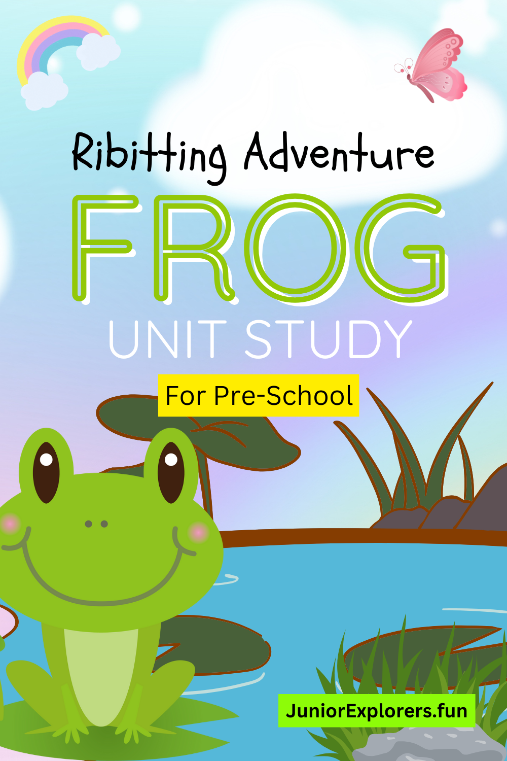 ribbiting adventure frog unit study pin