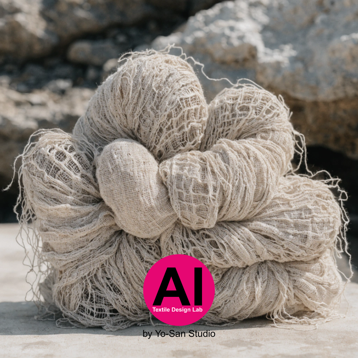 open-weave linen gauze textile open-weave linen gauze textile