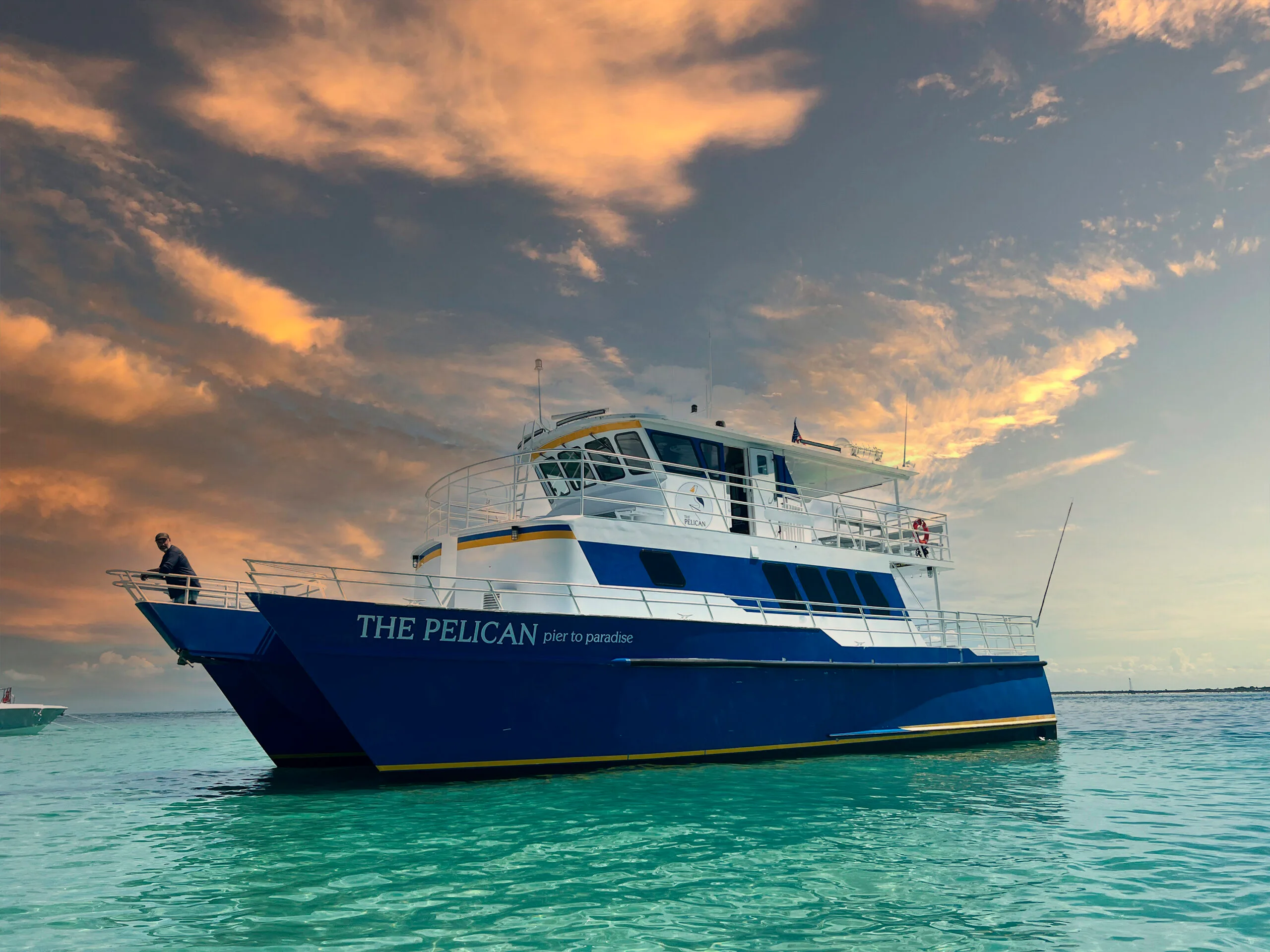 The Pelican on a St Pete Beach Sunset Cruise