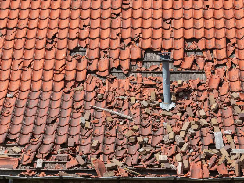 storm damage roof repair king county