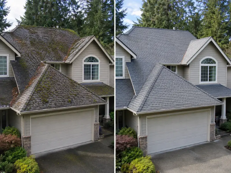 What Do Roof Cleaning Services Involve in Puyallup?