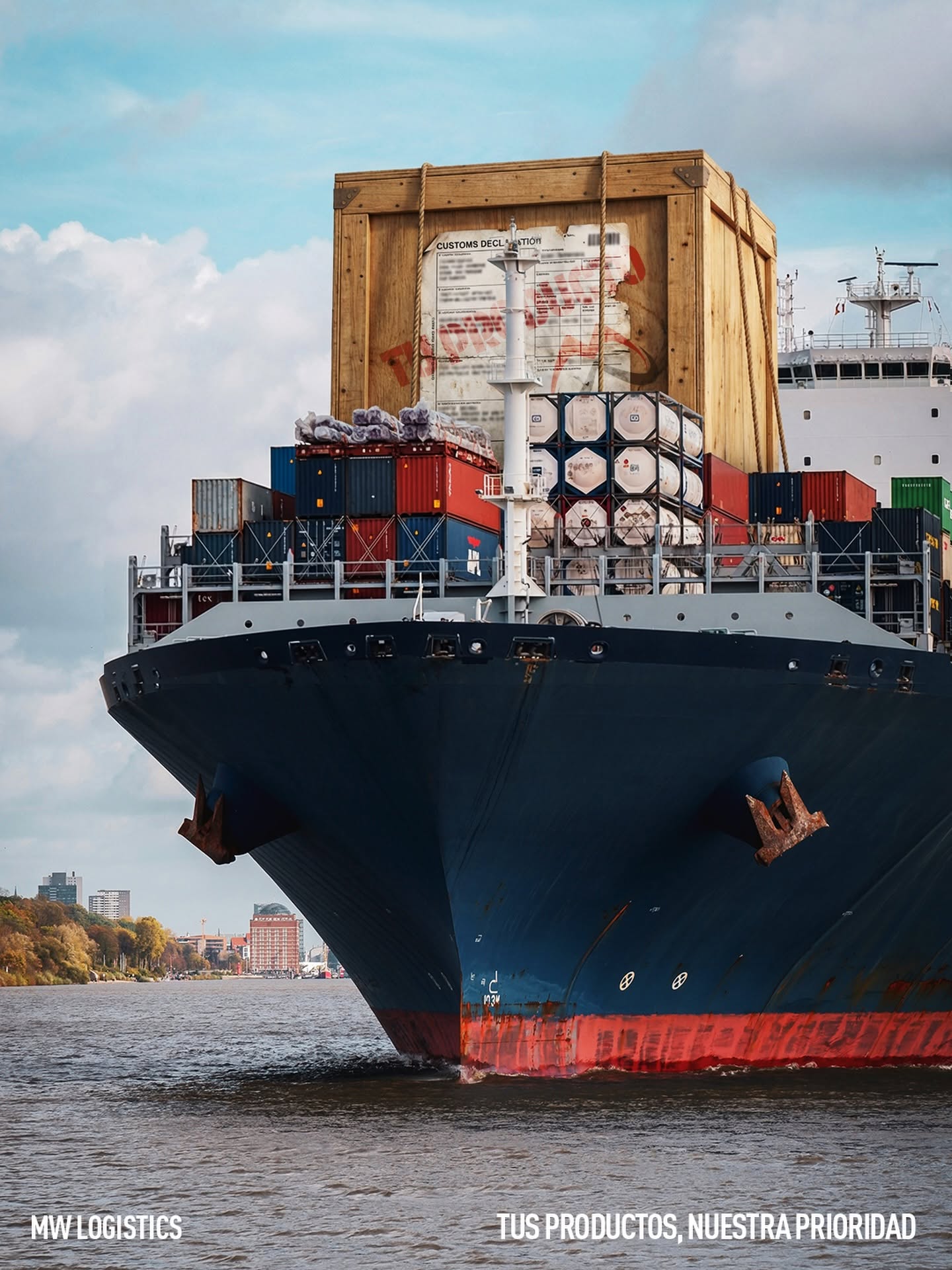 Transporte marítimo FCL y LCL en puerto de Buenos Aires - MW Logistics