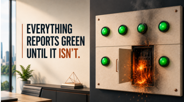 Everything Reports Green Until It Isn't