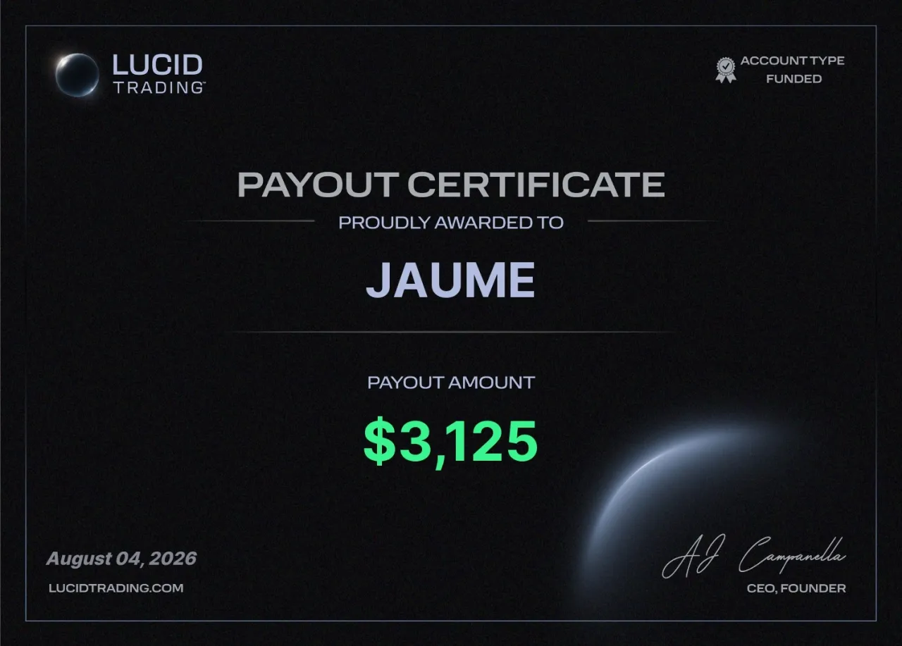 Payout de la comunidad 1