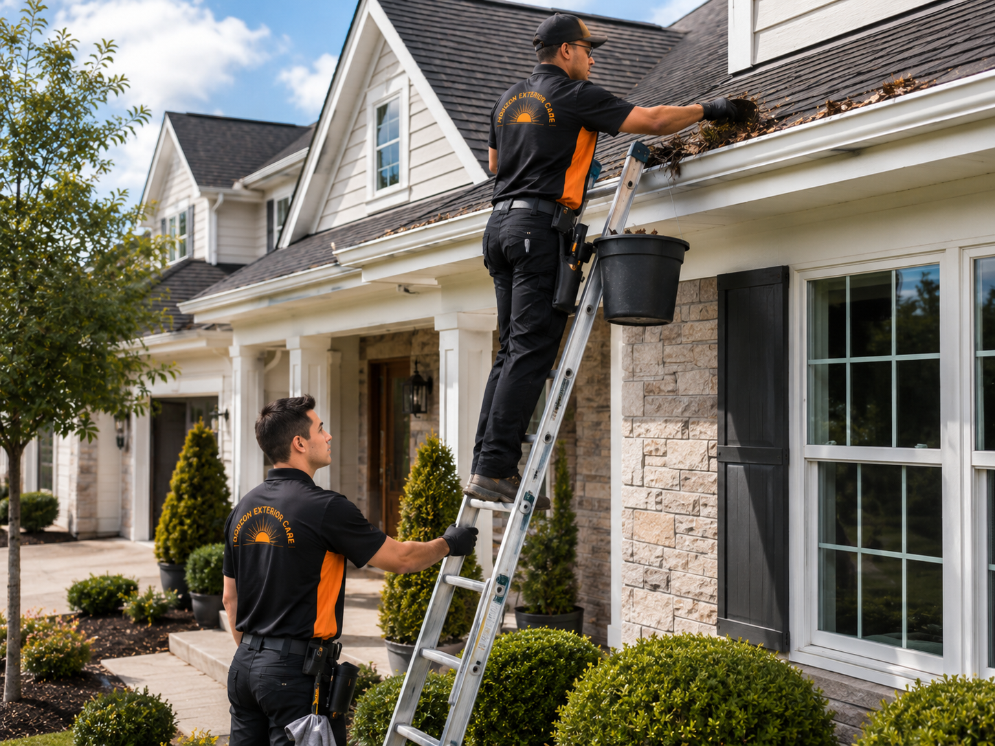 Horizon Exterior Care Gutter Cleaning service in Houston