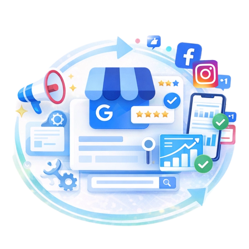 Improve Your Presence handles your Google Business Profile, and can manage your other social profiles as well. Improve Your Presence handles your Google Business Profile, and can manage your other social profiles as well.