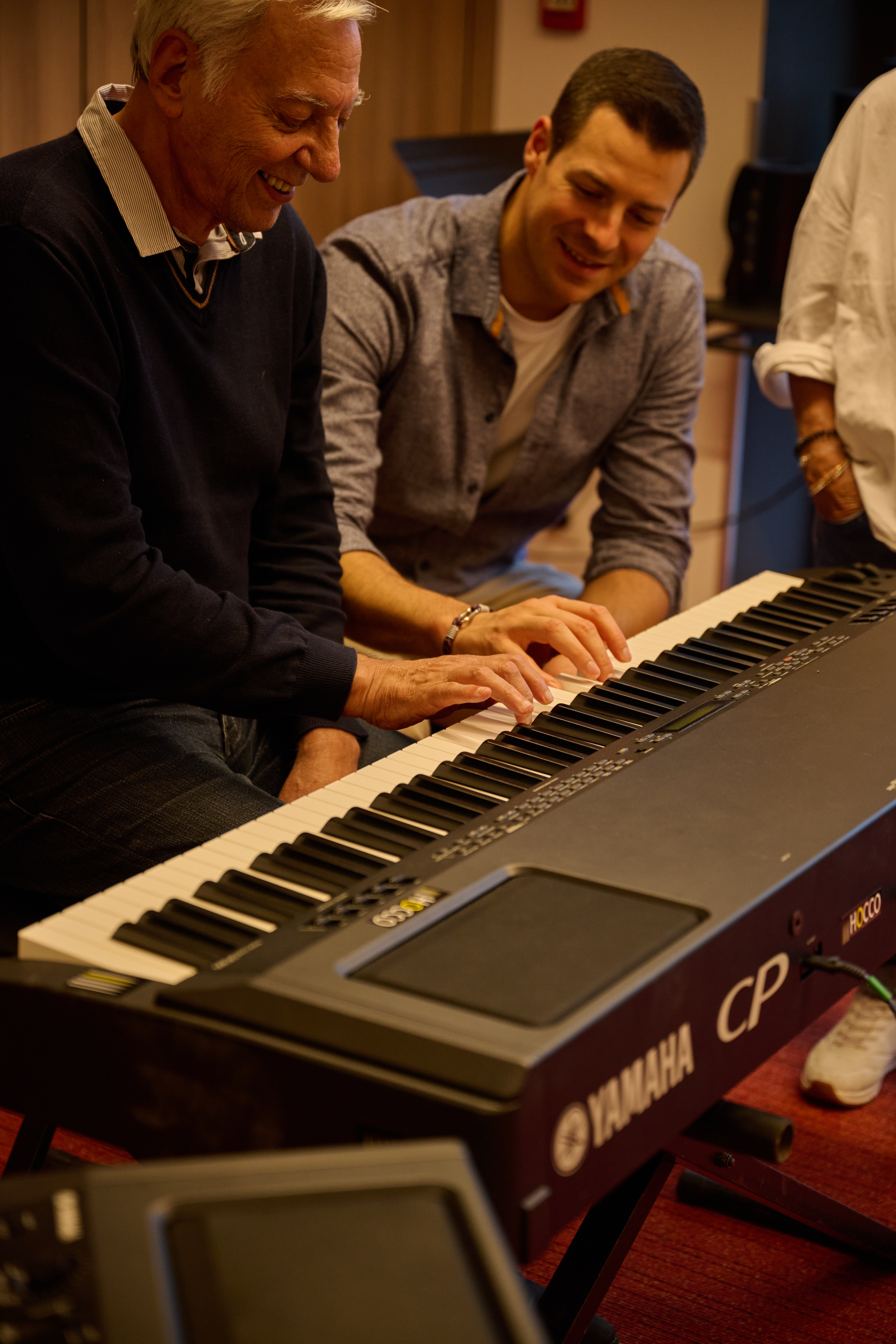 Accompagnement d'un élève pendant un stage Impro Musique