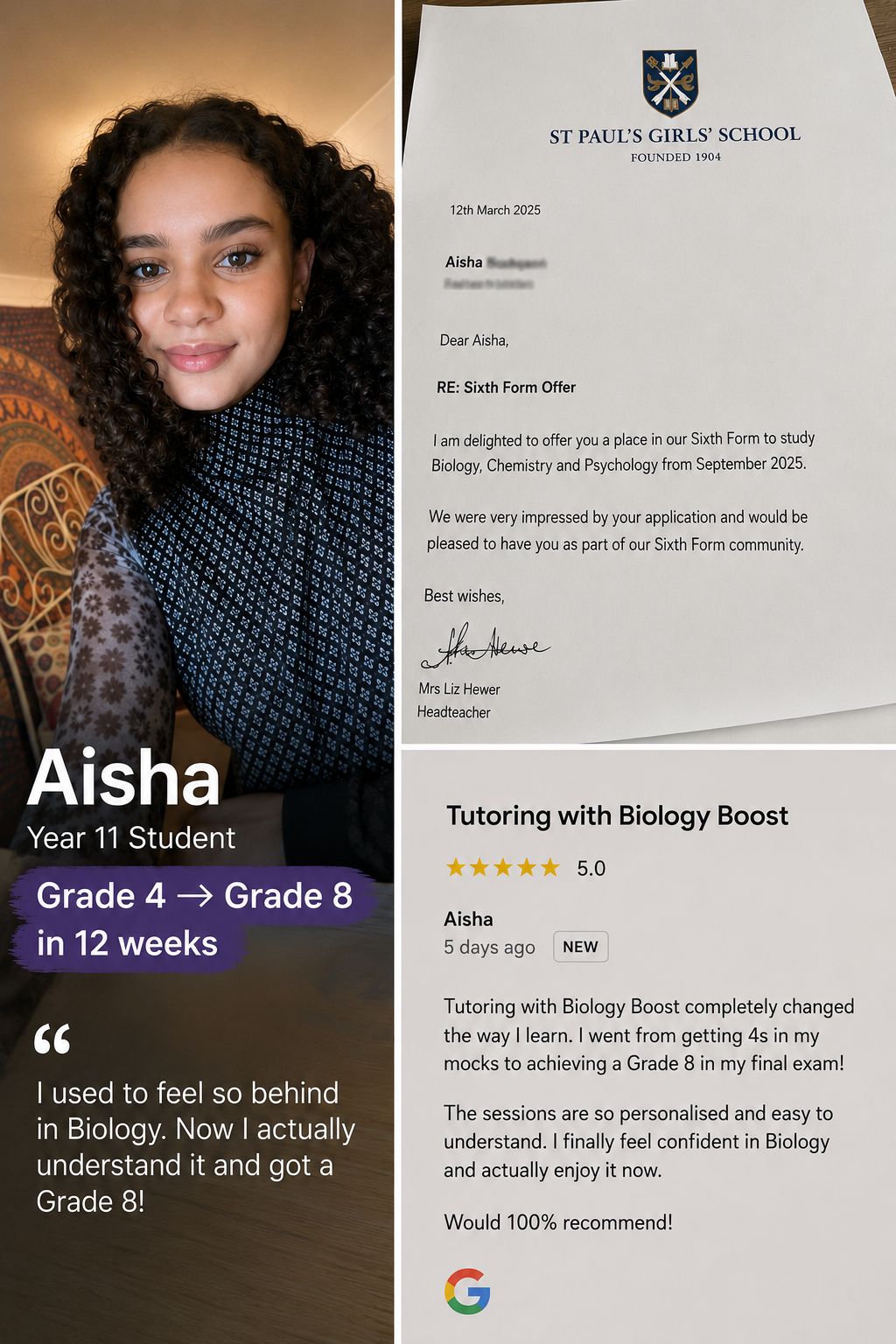 Student Success Story