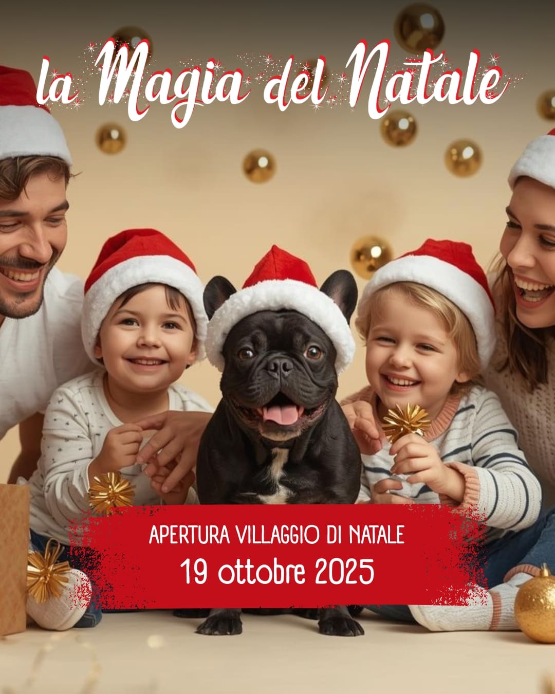 Inaugurazione villaggio di Natale