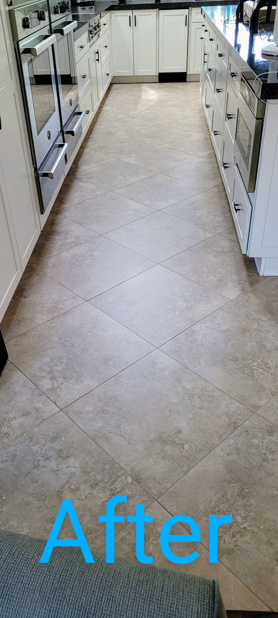 After cleaning