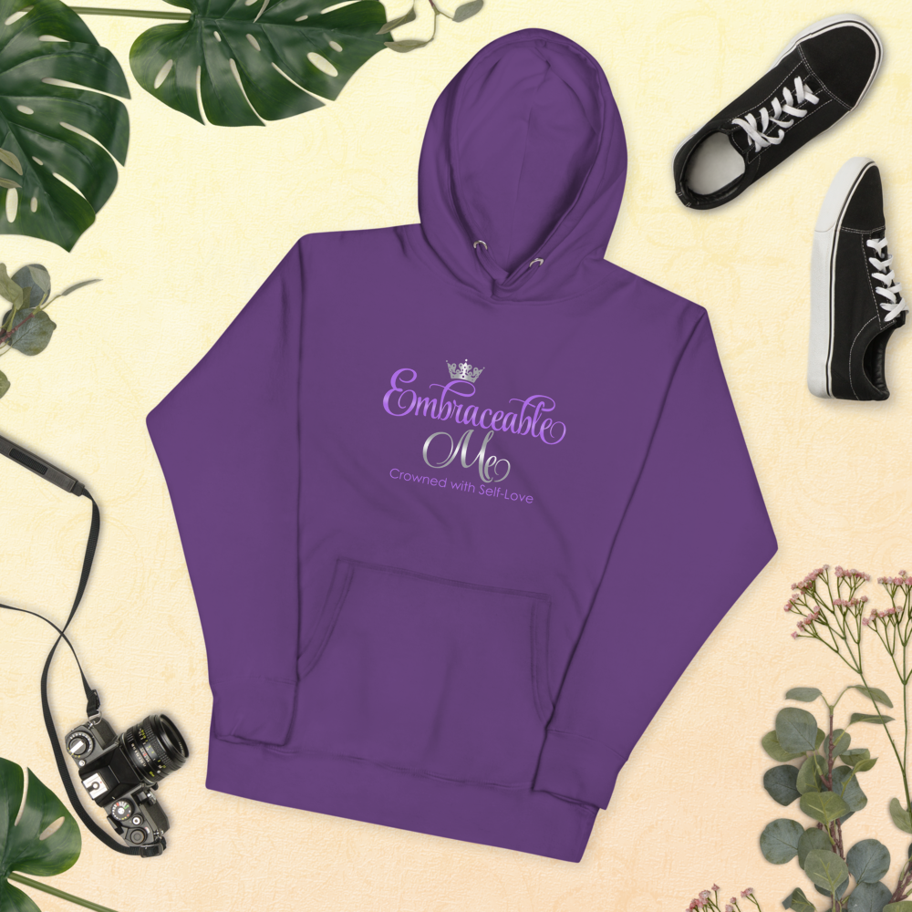 Purple Embraceable Me hoodie