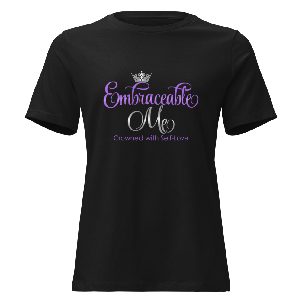 Embraceable Me black t-shirt