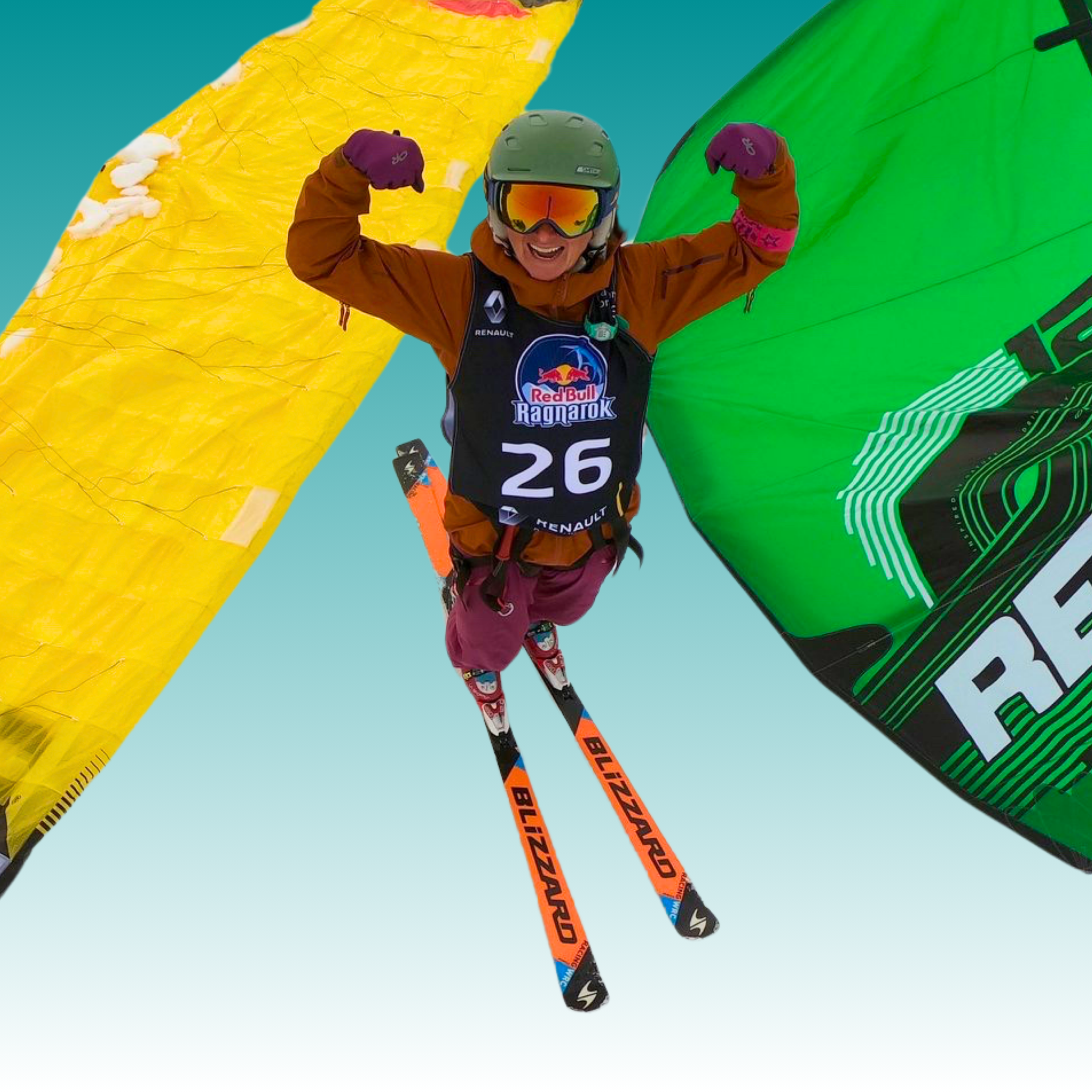 Jennie Milton, known as AdrenaJen, champion kitesurfer and keynote speaker