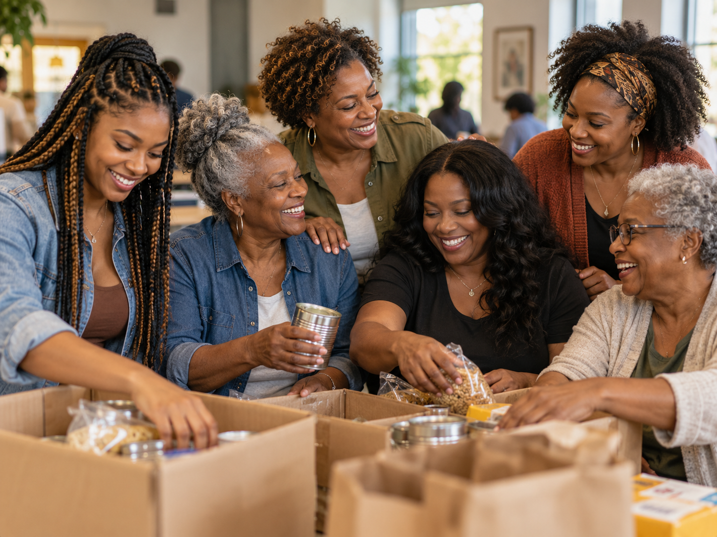 Women connected through the sisterhood and community service of Sisters of Brevard Unite