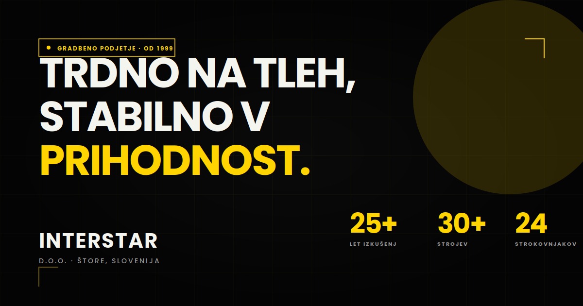 Interstar spletna stran