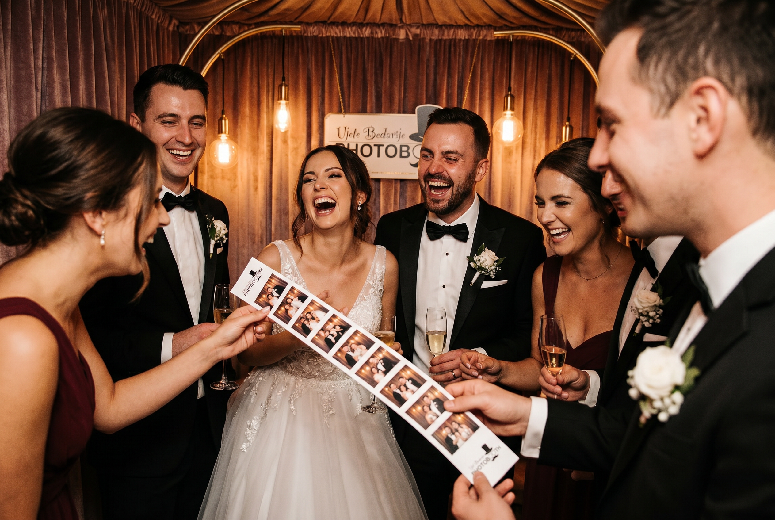 Tiskane fotografije iz photo booth