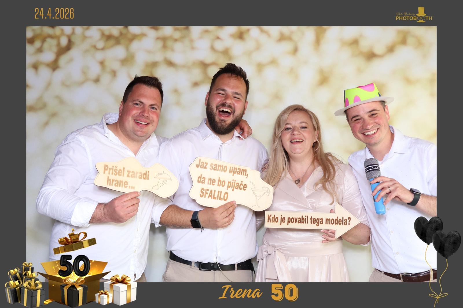 Photo booth fotografije z zabave