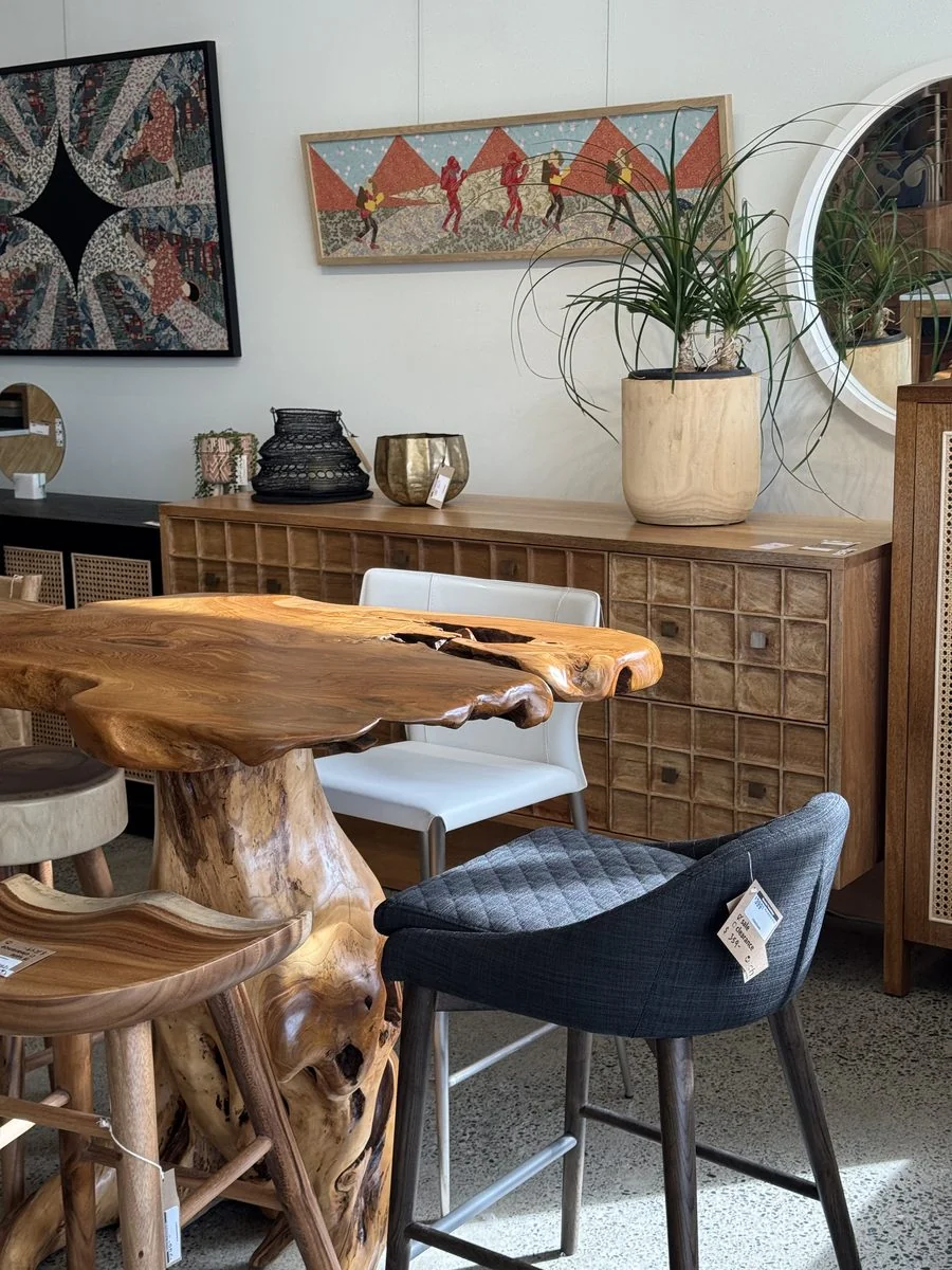 Inside the Monarch Furnishings showroom