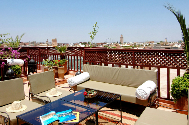 Summer deck view