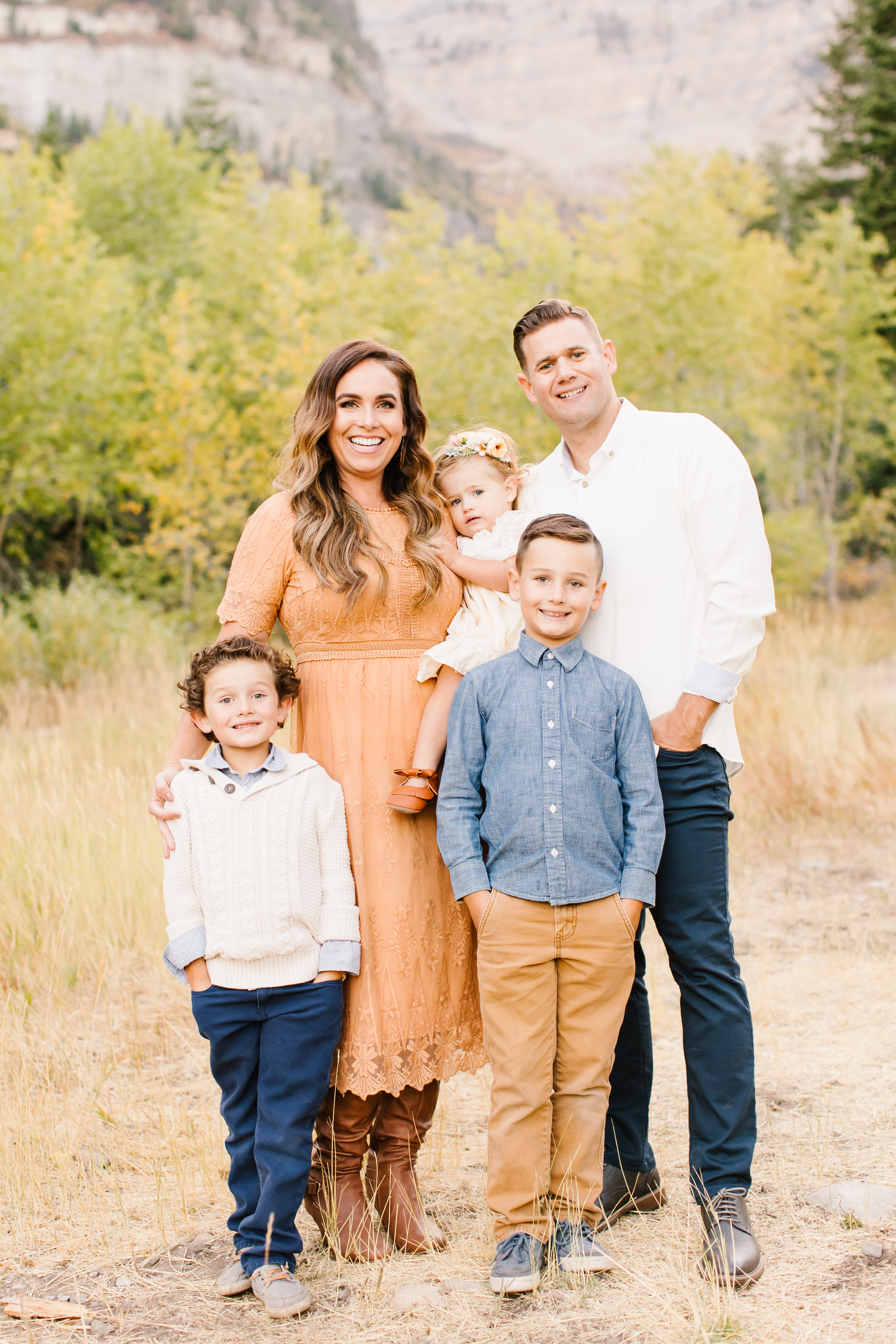 Allan Draper and family