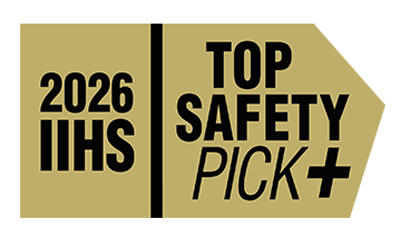 IIHS 2026 TOP SAFETY PICK+ 