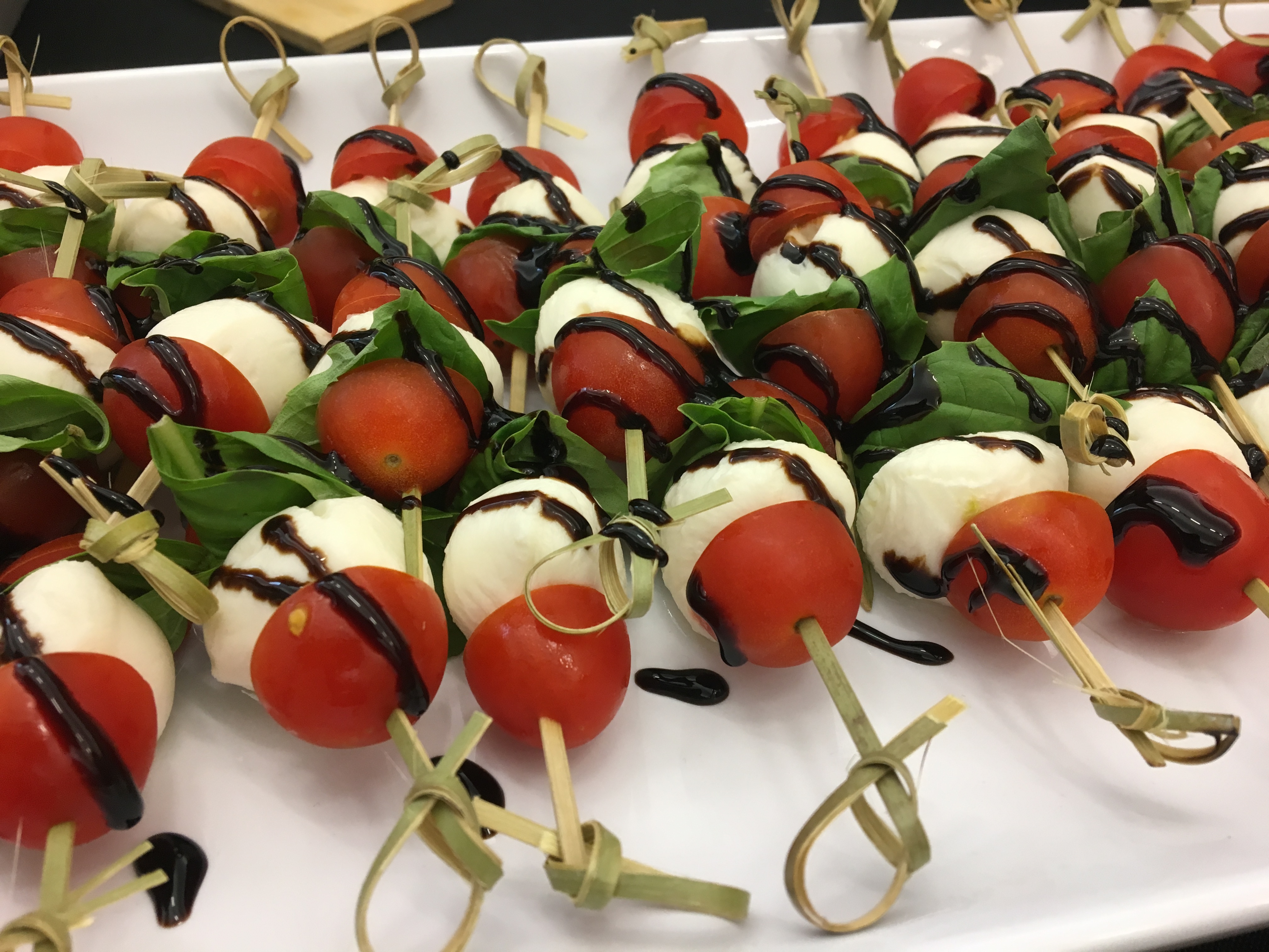 Elegant appetizer dish served at The Willow