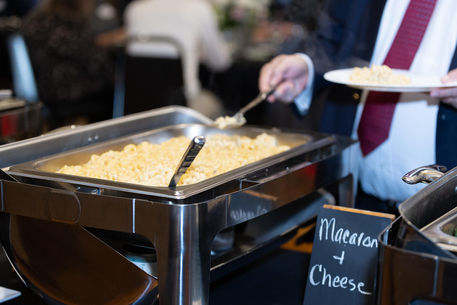 Gourmet appetizer served during a celebration at The Willow