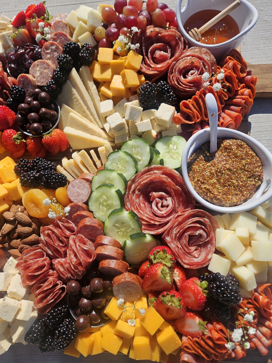 Signature catering dish plated for guests at The Willow