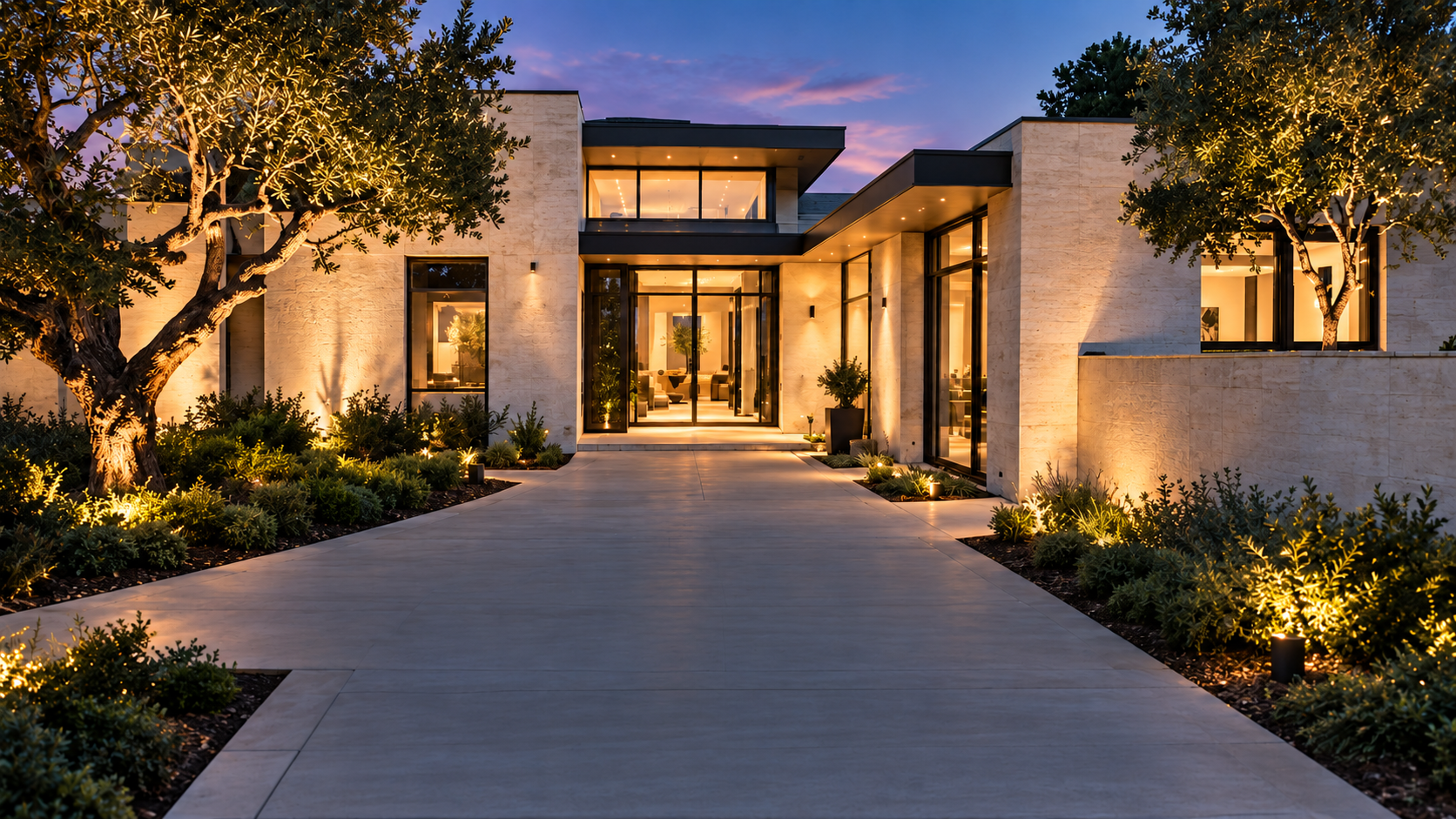 Elevated residential interior detail