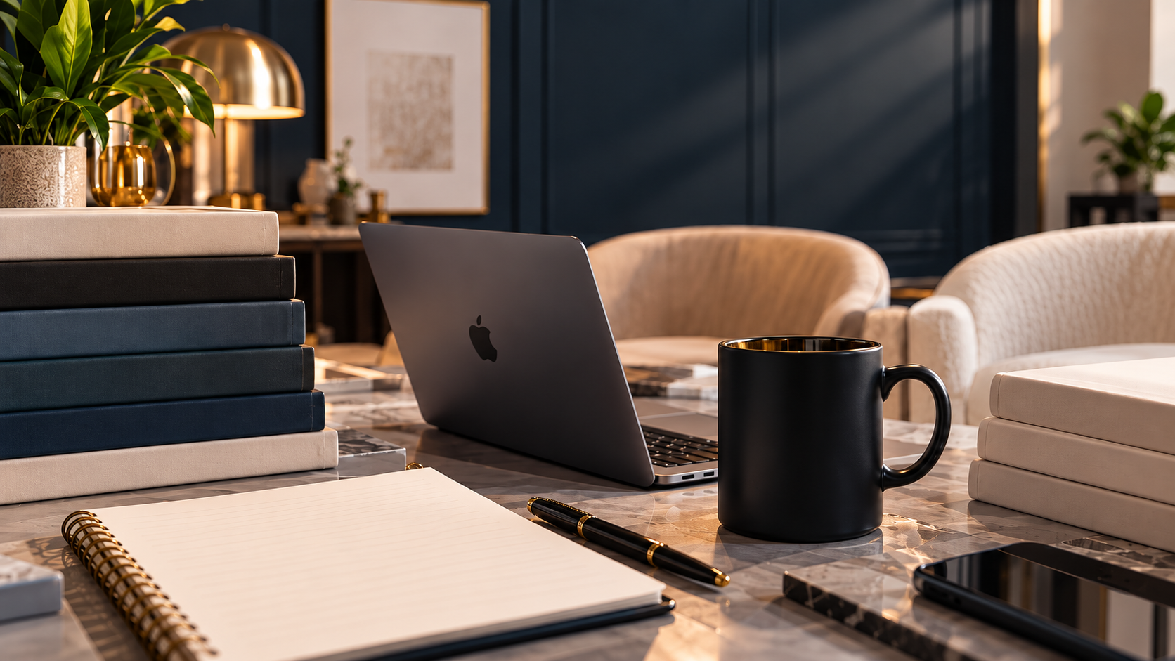Business planning and strategy workspace for entrepreneurs building a business