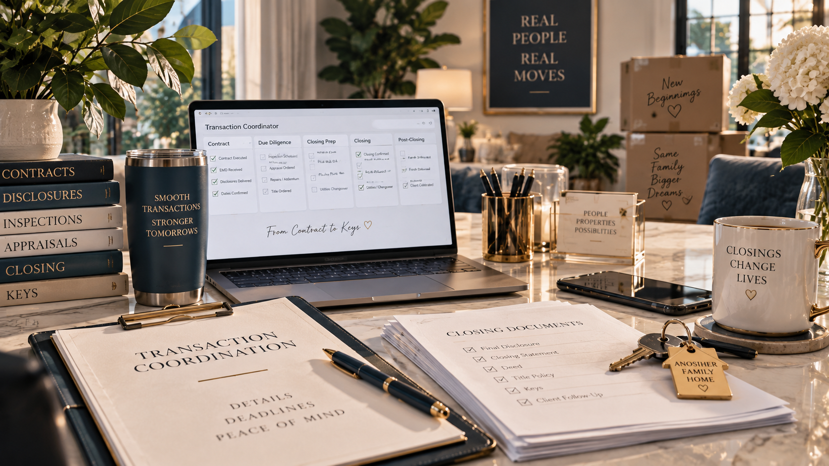 Transaction services real estate image