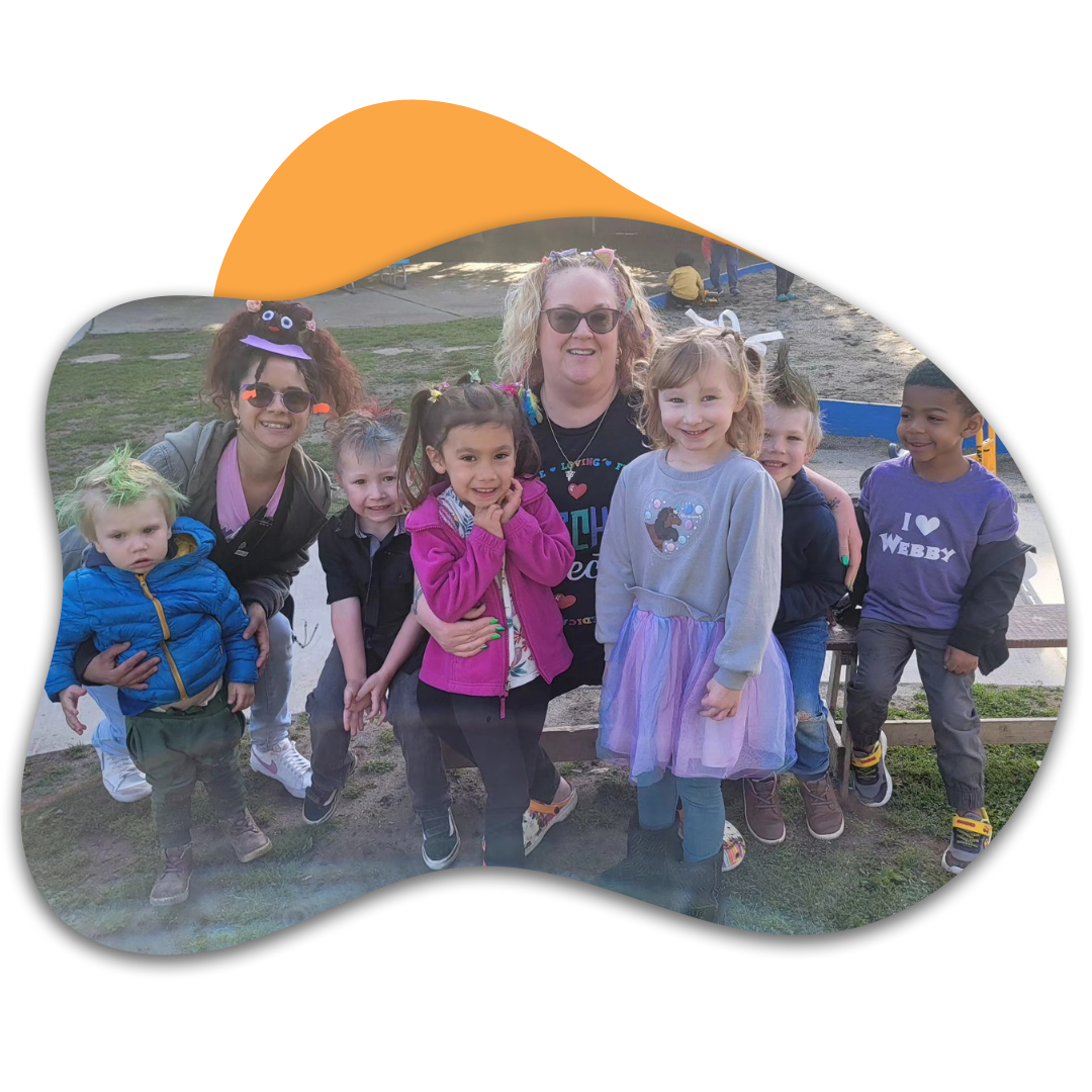 children playing in daycare