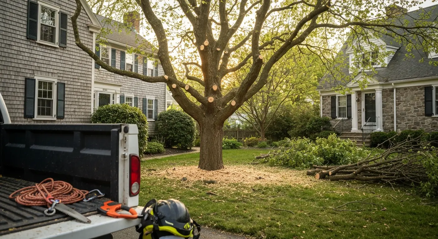 Tree service and pruning