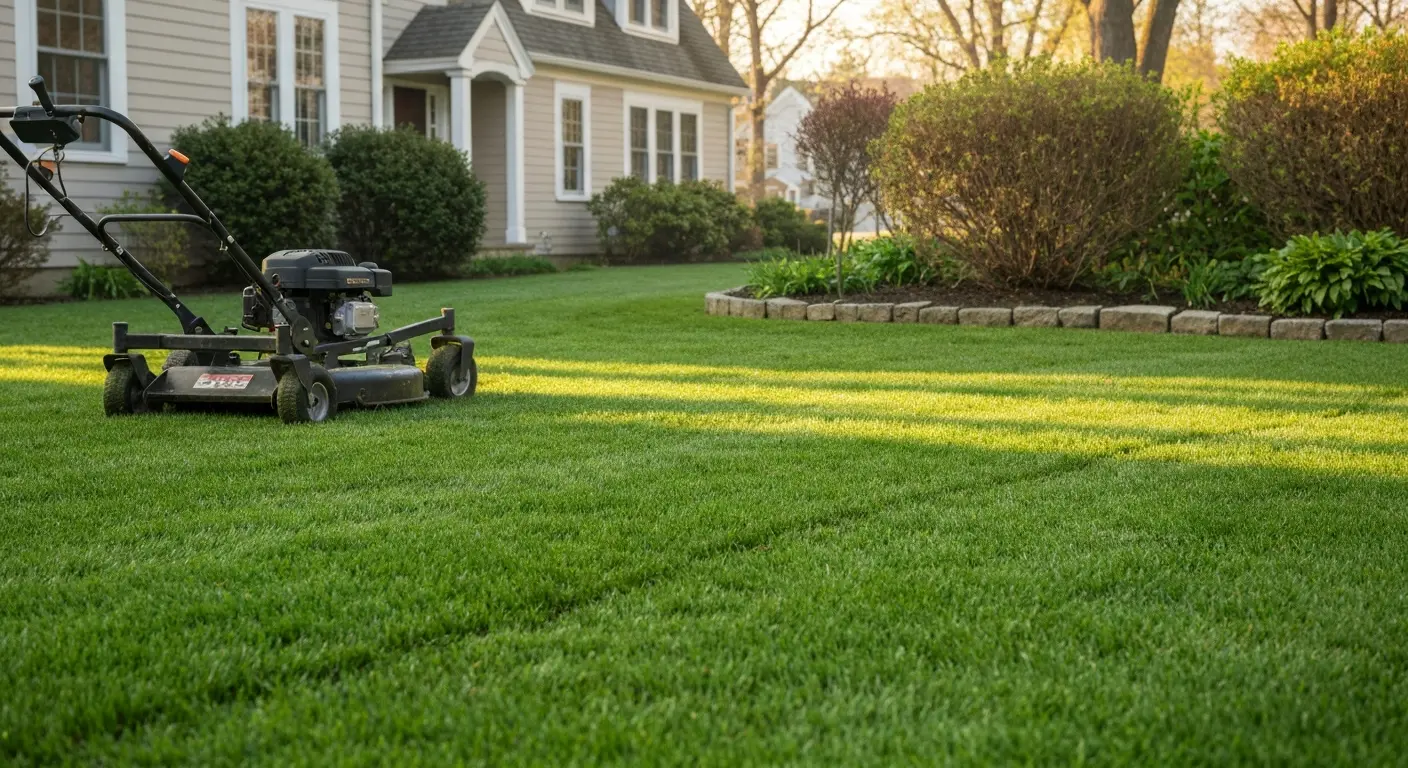 Lawn maintenance project