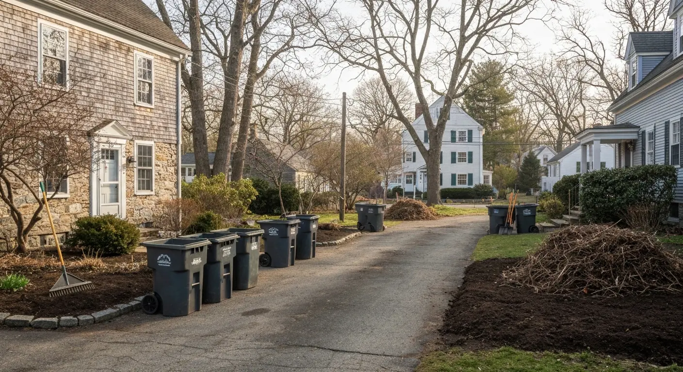 Spring cleanup in North Stonington